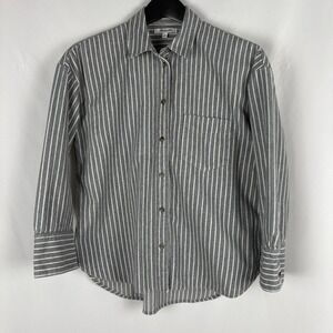Madewell Flannel Shirt Women XS Button-Down Preppy Americana Heritage